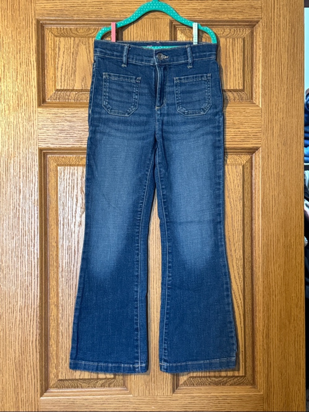 The Children's Place Dark Blue Flare Jeans for Kids